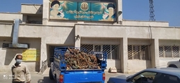 همزمان با هفته ملی کنترل دخانیات/ معدوم‌سازی بیش از 2000 قطعه ادوات قلیان در شهرستان داراب