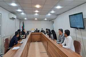 برگزاری جلسه پایش عملکرد مراکز خدمات جامع سلامت آزادگان و محمد آباد 